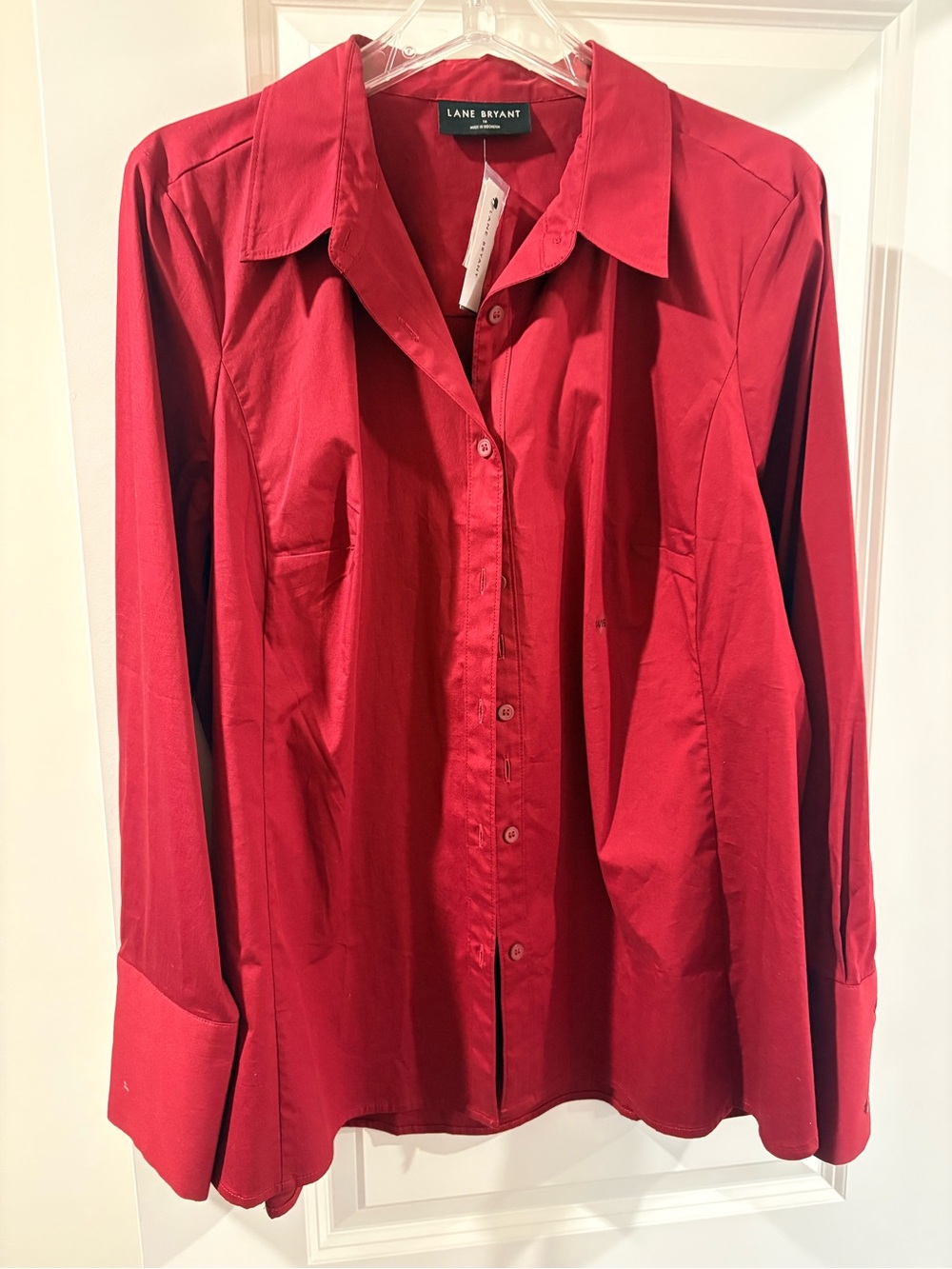 Lane Bryant Button-Down Women's Shirt Sz16 NWT